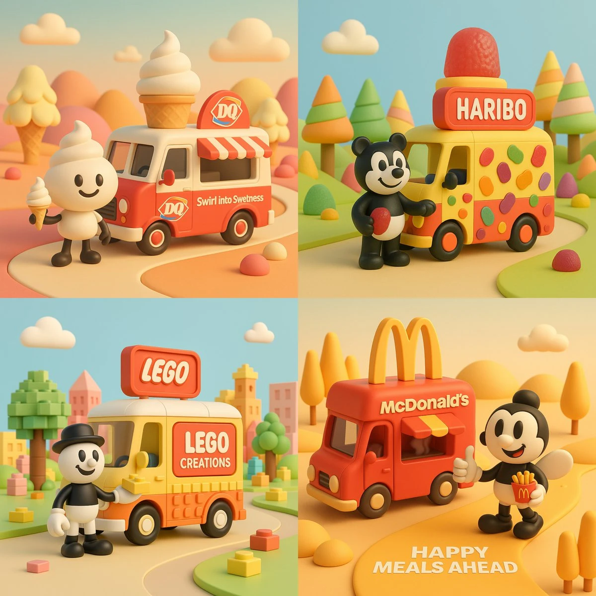 3D Snack Cartoon World